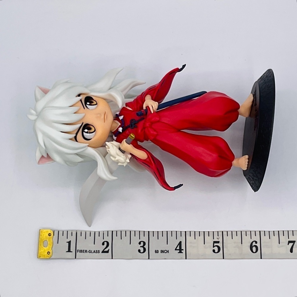 Anime Figure Inuyasha 6” Weekly Shonen Sunday Rumiko Takahashi Qposket Rumic - Picture 10 of 10